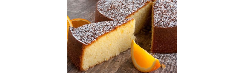 کیک روغن زیتون پرتقالی