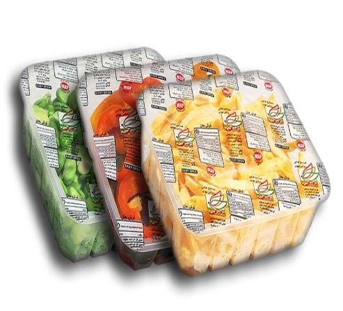 بسته بندی سبزیجات تازه در تهران  