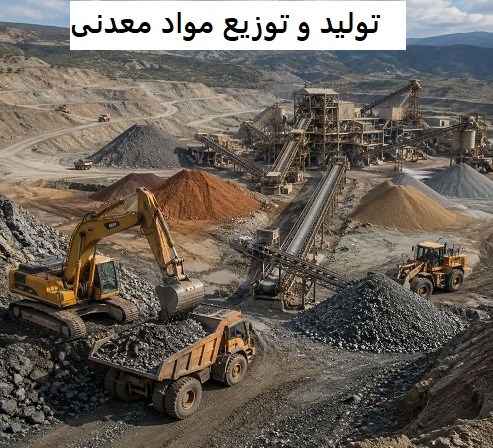 تولید و توزیع مواد معدنی