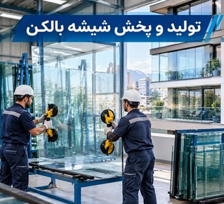 تولید و پخش شيشه بالكن