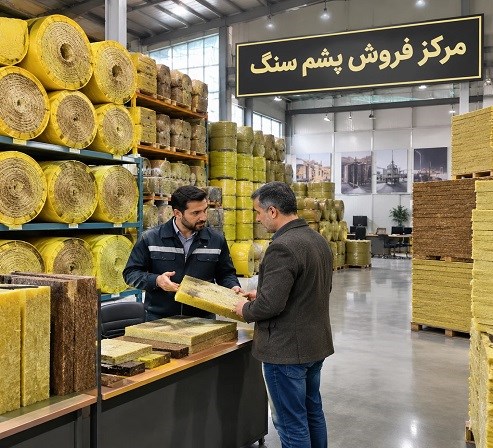 مرکز فروش پشم سنگ